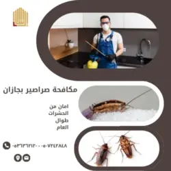 شركة مكافحة الصراصير بجازان
